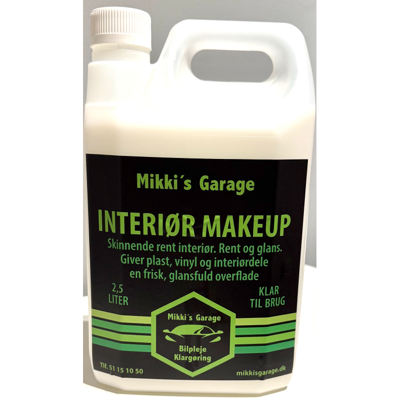 Mikkis Garage Interi�r Make up 2.5L