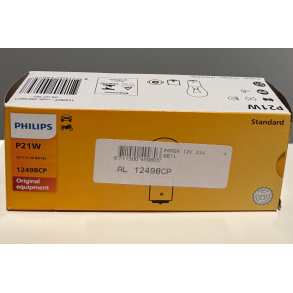 Phillips P21W 12498CP 10 stk