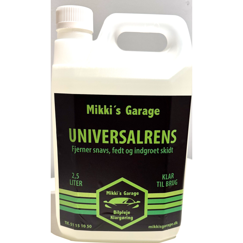 Mikkis Garage Universalrens 2.5 L